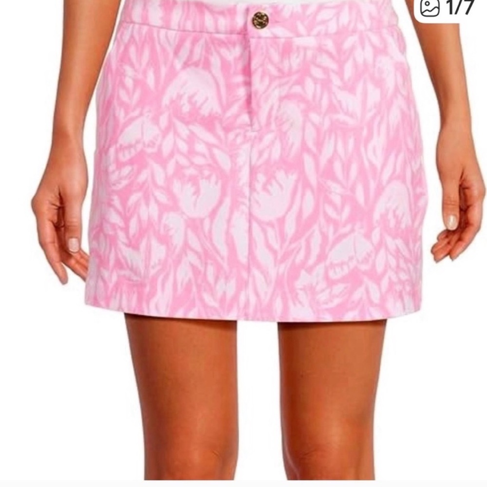 Lilly Pulitzer Colette skort in Pink Rosseau